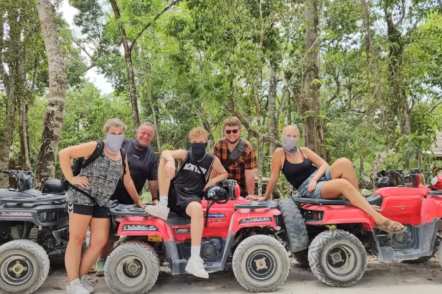 Double Atv Tour In Cozumel And Cenote Jade